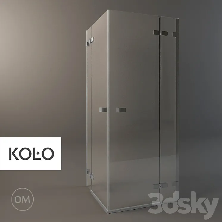 KOLO Square shower cabin next 80 3DS Max