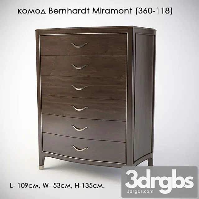 Komod Bernhardt Miramont 360 118 3dsmax Download