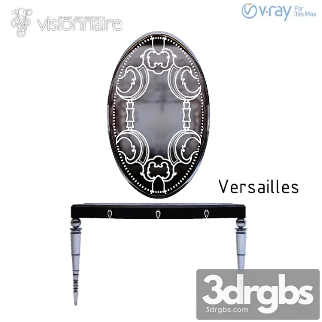 Konsol Versailles ipe cavalli (visionnaire) 2 3dsmax Download
