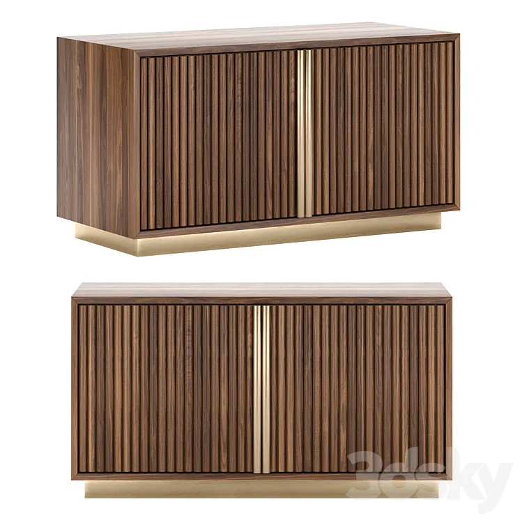 Konstantin Small Sideboard by escapefromsofa 3DS Max Model