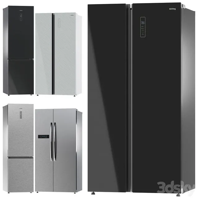 Korting collection of appliances_set 3 3dsMax Model