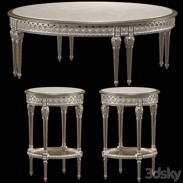 Kosovart valeria coffee tables 3dsMax Model