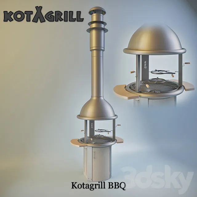 Kotagrill BBQ 3DSMax File