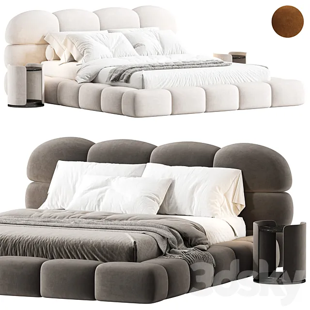 KOTILA Bed By Artipieces 3DS Max Model