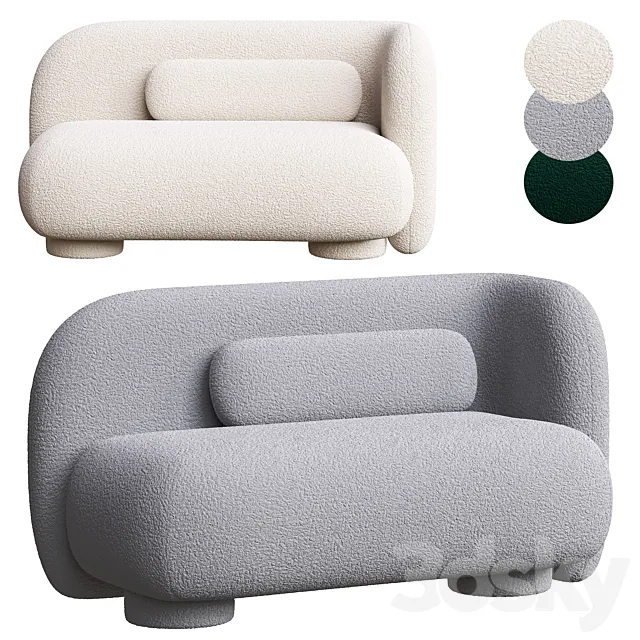 Koto couch Cozy Emerald by divan.ru 3ds Max