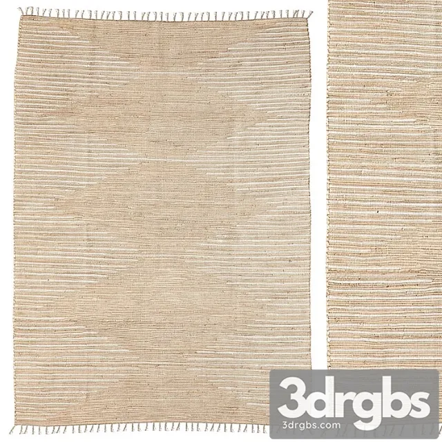 Kover Urban Outfitters Connected Stripe Rag Rug 3dsmax Download