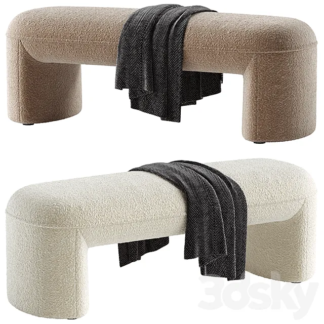KRAMER BENCH 3DS Max Model