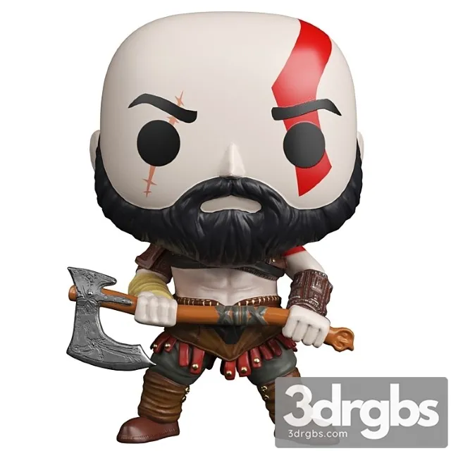 Kratos With Axe 3dsmax Download
