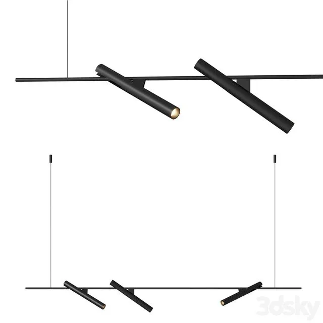 KREON lighting esprit pendant 1600 3dsMax Model