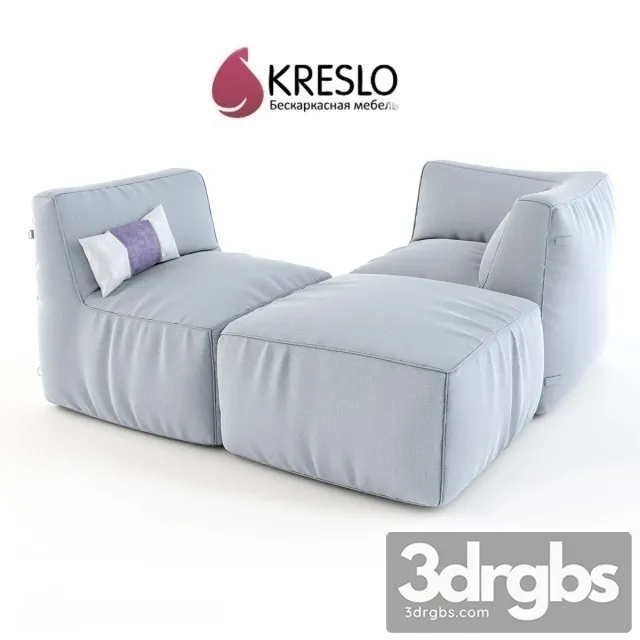 Kreslo Sofa 3dsmax Download