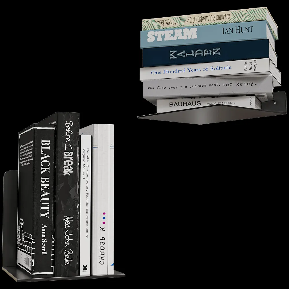 Kriptonite – Wall shelf Minus 3ds Max