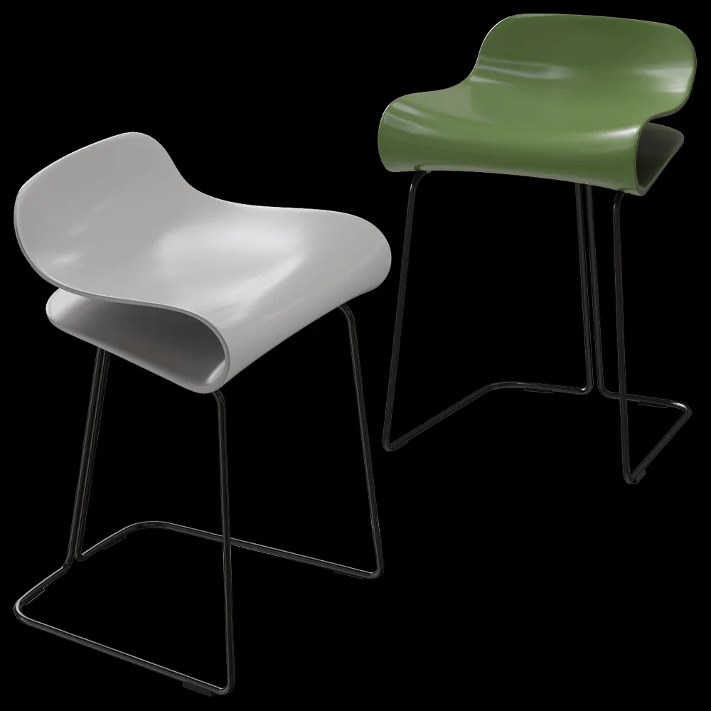 Kristalia – Chair BCN 3ds Max