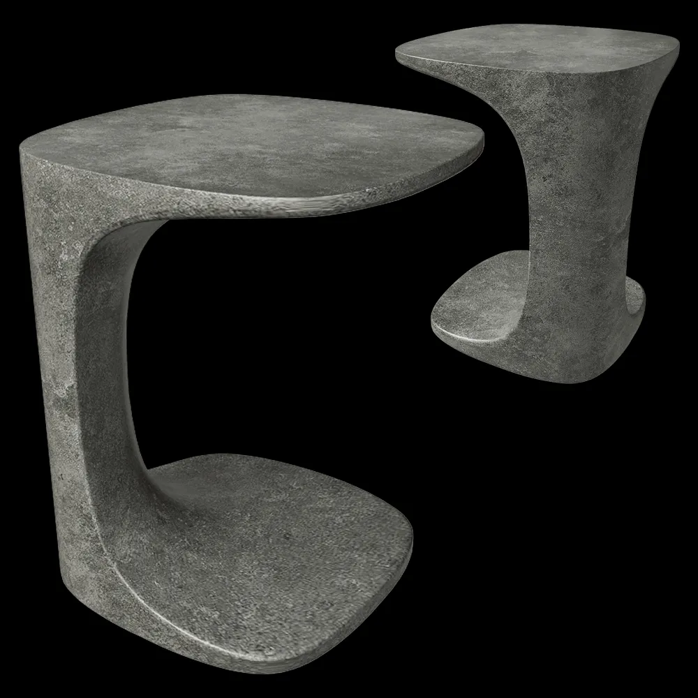 Kristalia – Side table Font 3ds Max