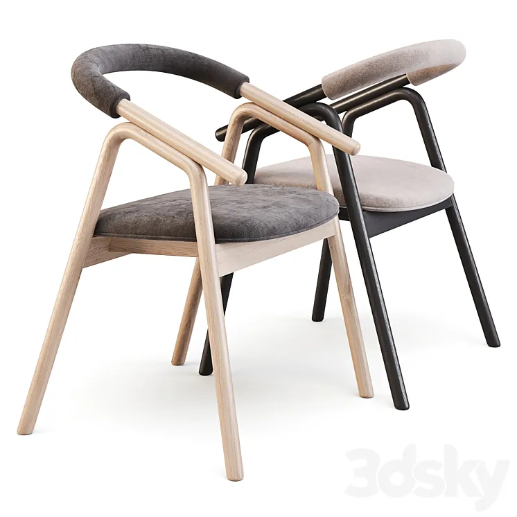 Kristensen: Veifa KC05 – Dining Chair 3DS Max Model