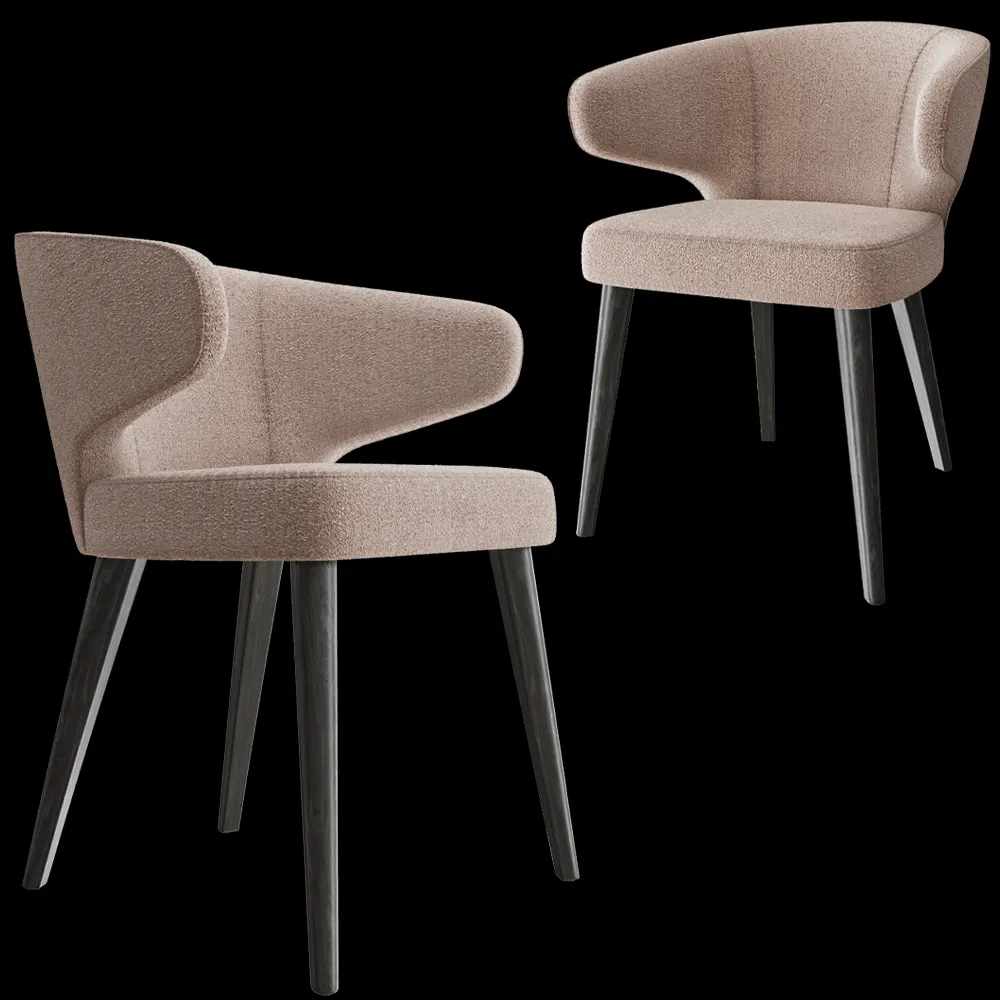 KRISTIE – Armchair Hudson 12 3ds Max