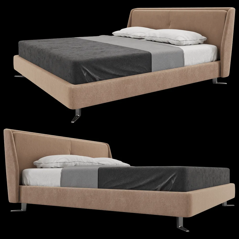 KRISTIE – Bed Monaco 3ds Max