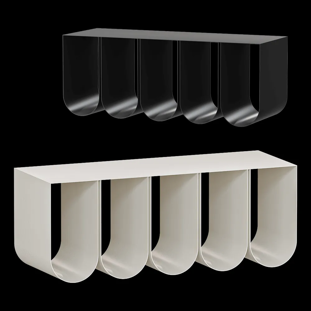 Kristina Dam Studio  – Bench Curved 3ds Max