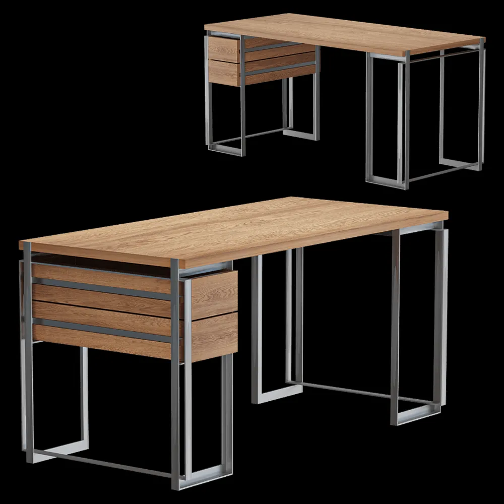 Kristina Dam Studio  – Desk Outline 3ds Max