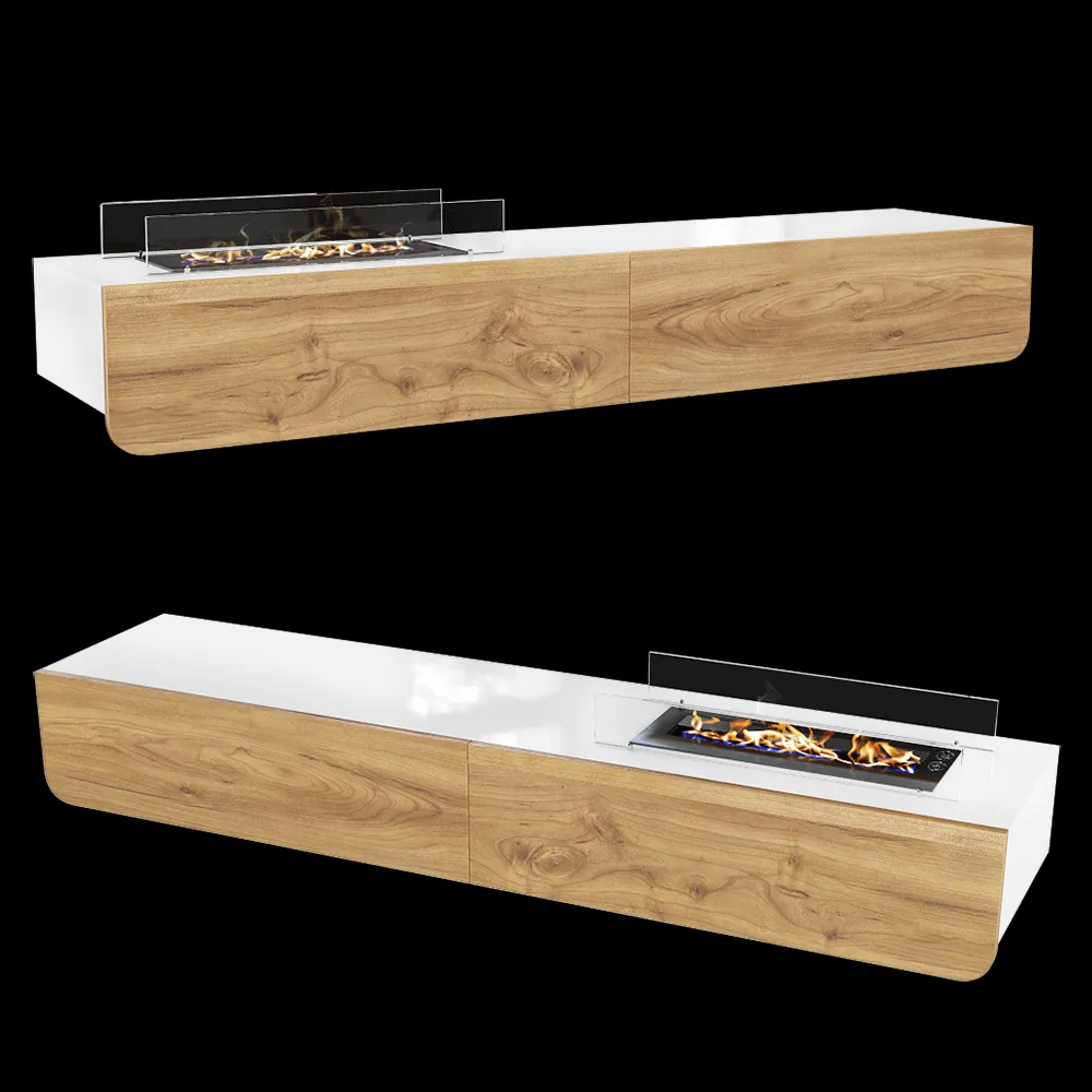 Kronco – Console-biofireplace Latelli 3ds Max