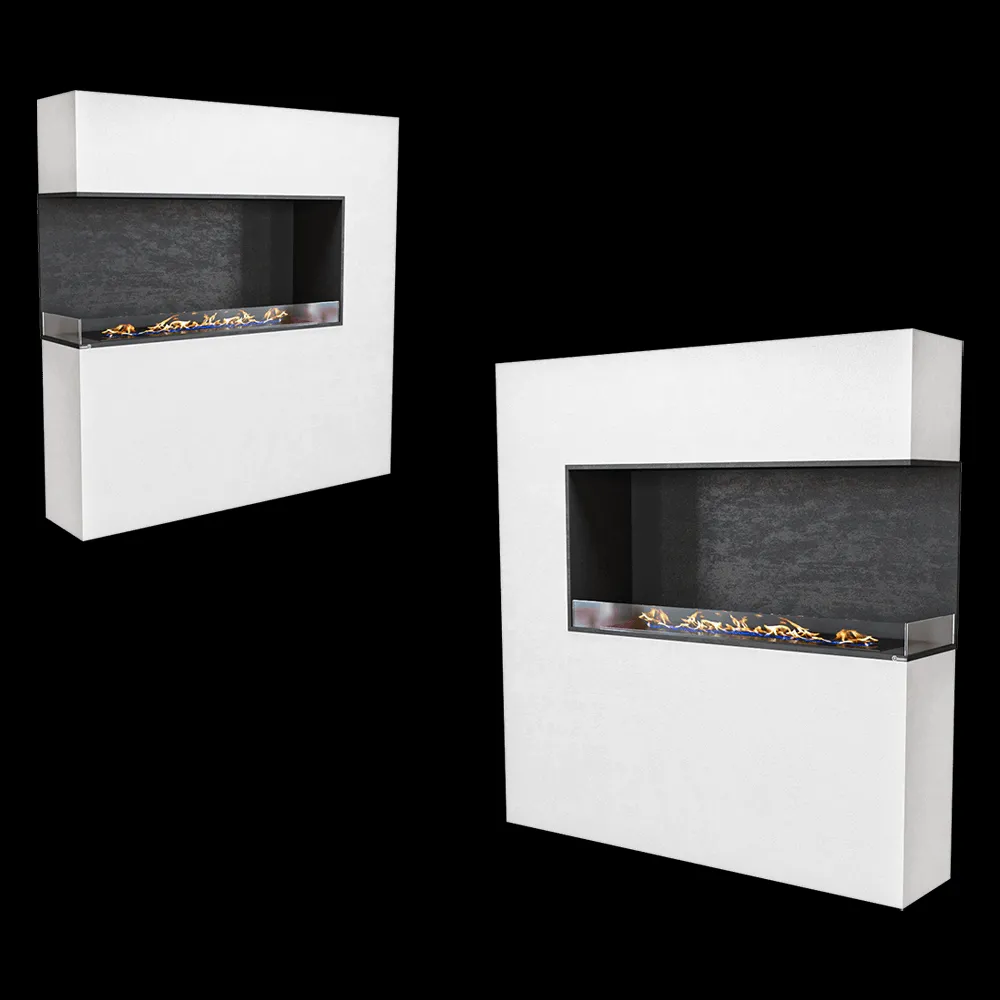 Kronco – Corner biofireplace Classic Corner 3ds Max