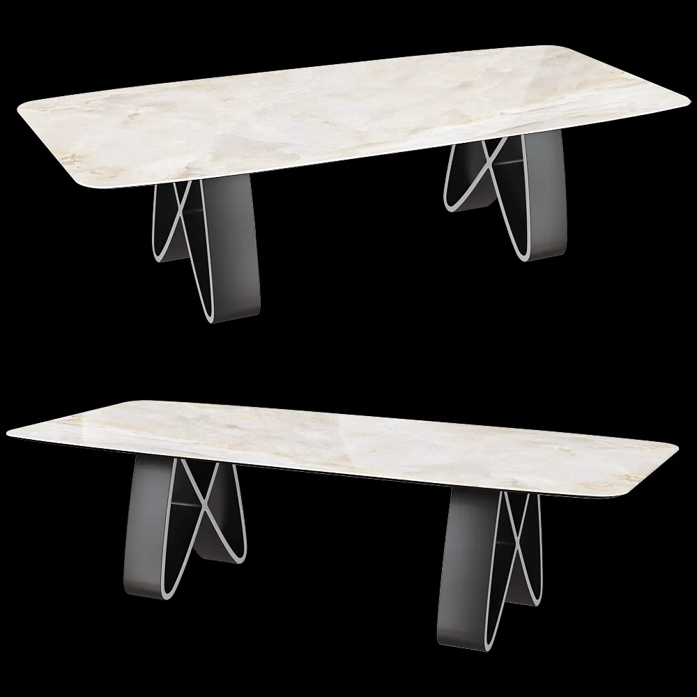 Kronco – Dining table Fly 2 3ds Max