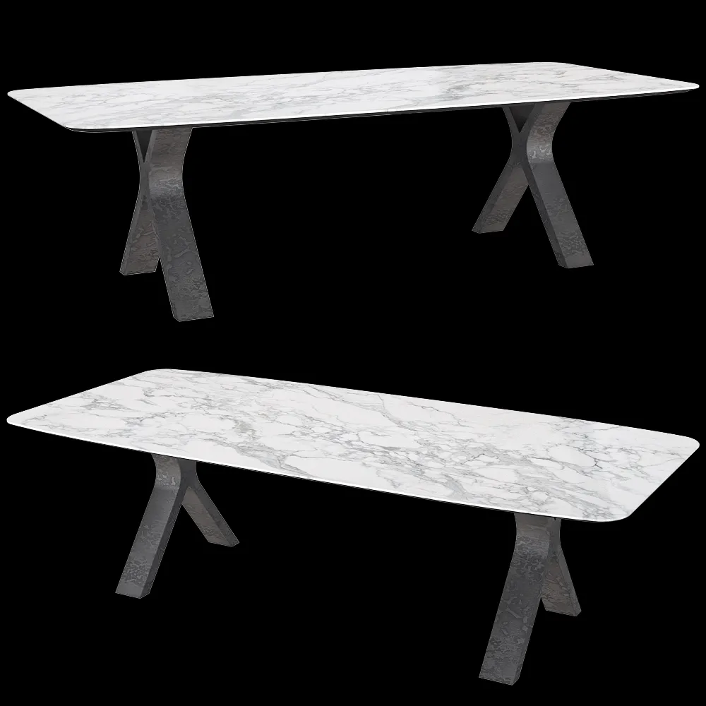 Kronco – Dining table Neri 3ds Max