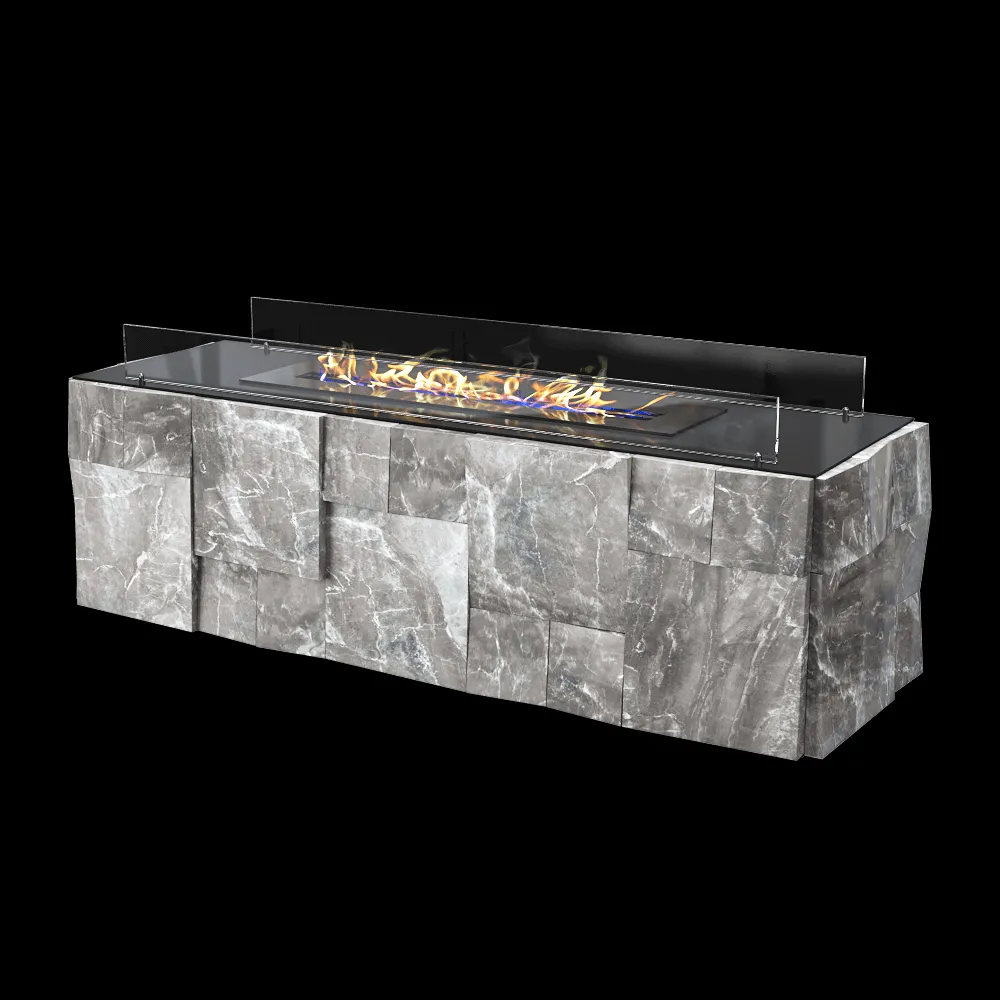 Kronco – Floor biofireplace Kvadro 3ds Max