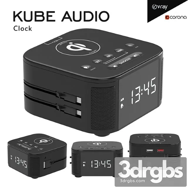 Kube audio clock