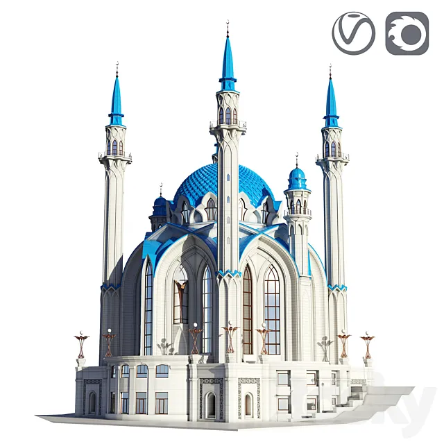 Kul Sharif 3DS Max Model