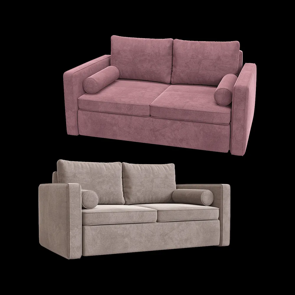 KULT  – 2-seat fixed sofa Moreno 3ds Max