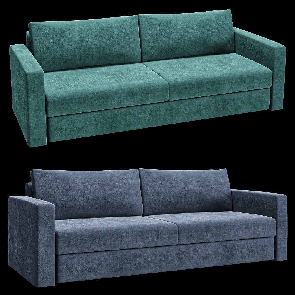 KULT  – Folding sofa Hansen 3ds Max