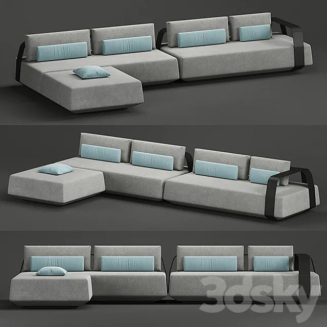 KUMO sofa by Manutti 3ds Max