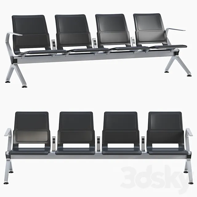 Kusch + Co 8300 V-TRAVEL Bench 3ds Max