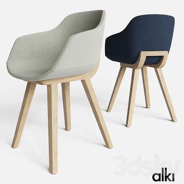 KUSKOA BI | Upholstered chair 3ds Max