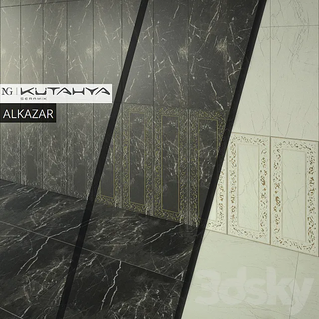 KUTAHYA SERAMIK ALKAZAR 3DS Max Model