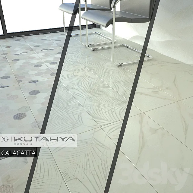 KUTAHYA SERAMIK CALACATTA 3DS Max Model