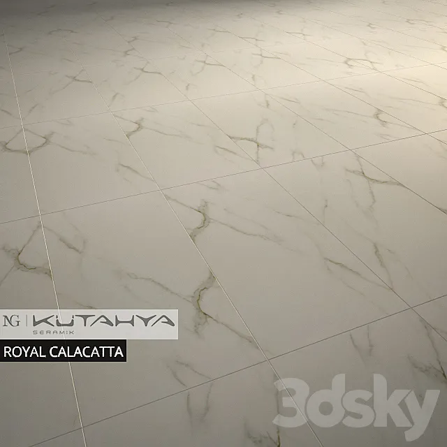 KUTAHYA SERAMIK ROYAL CALACATTA 3ds Max