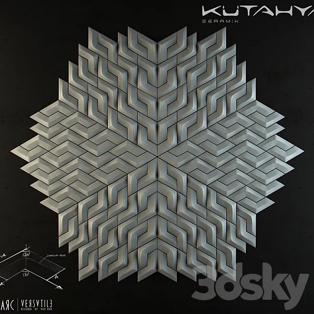 KUTAHYA – VERSATILE ARC 3DS Max Model