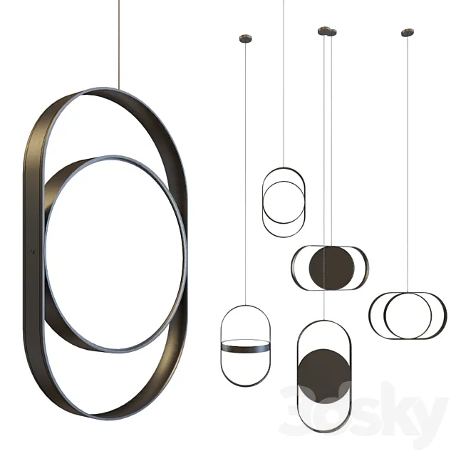 KUU – reversible pendant 3ds Max