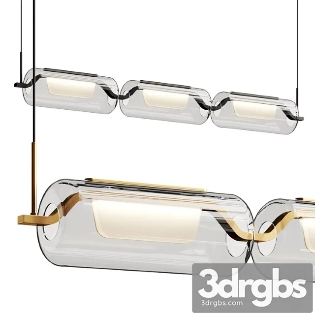 Kuzco Lighting Hilo Linear Pendant Lamp 3dsmax Download