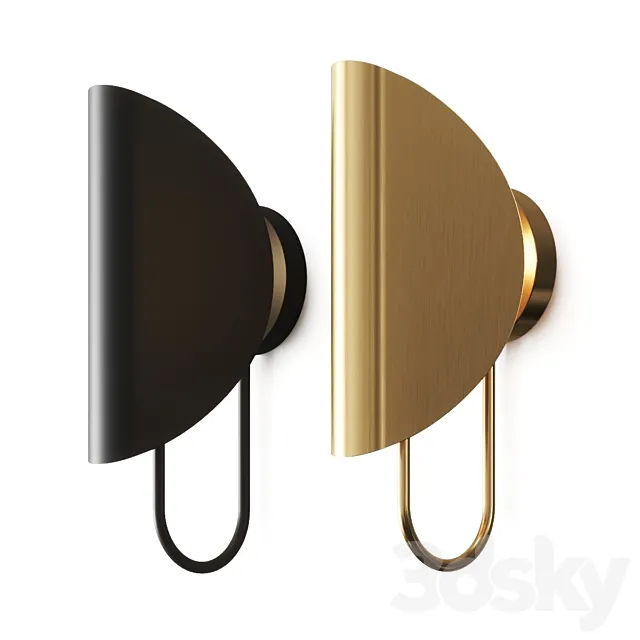 Kuzco Lighting Seno Wall Lamps 3ds Max