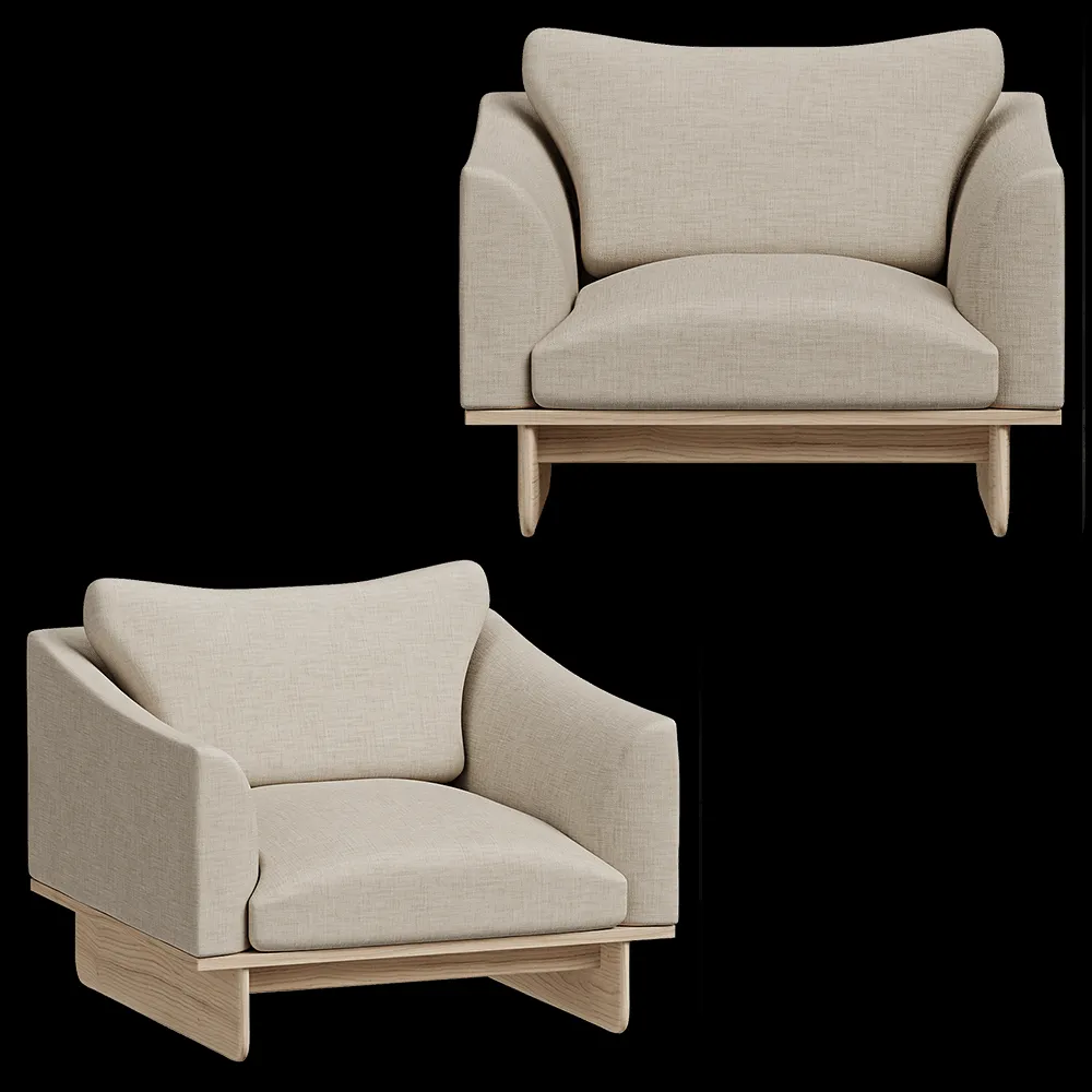 L.Ercolani – Armchair Grade 3ds Max