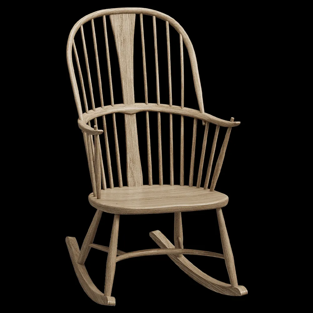 L.Ercolani – Chair Chairmakers Rocker 3ds Max