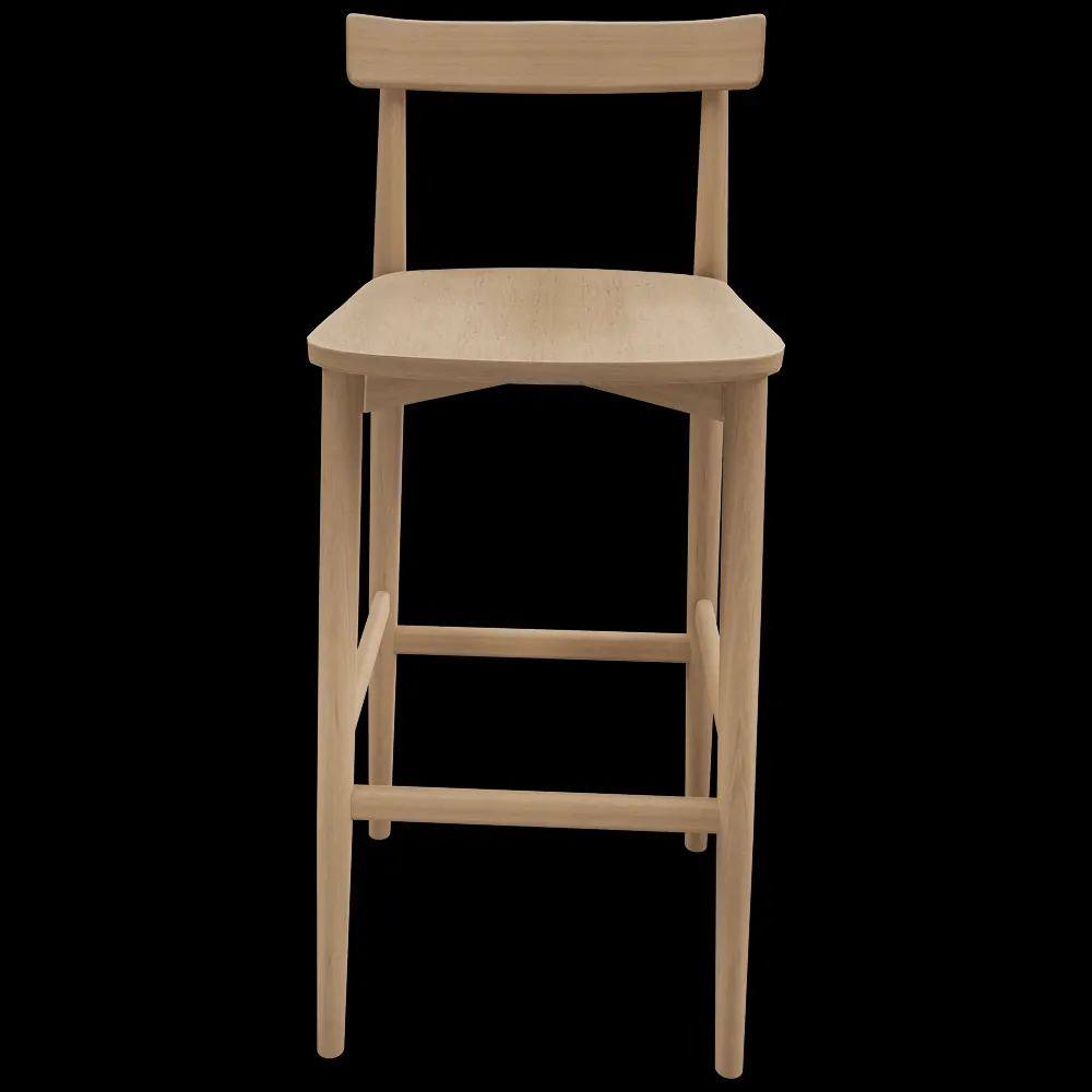 L.Ercolani – Counter Stool Lara 3ds Max