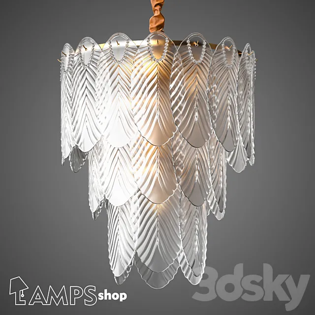 L1206 Chandelier Mignonette 3DS Max Model