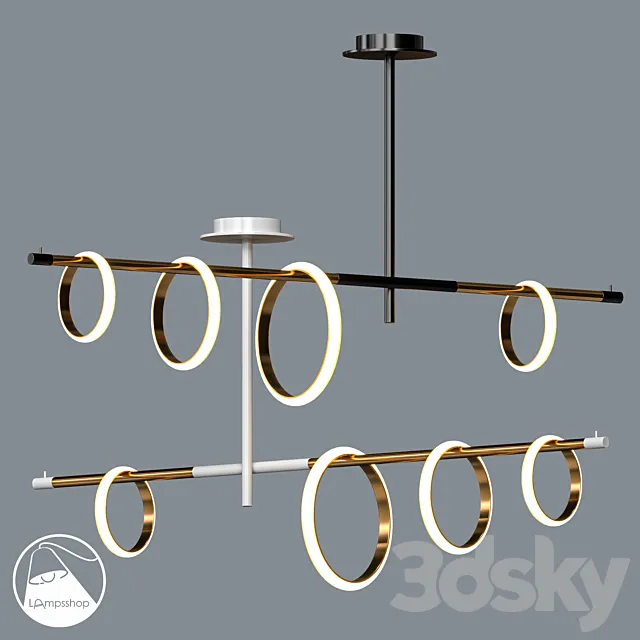 L1295 Chandeliers Gala Magic 3ds Max