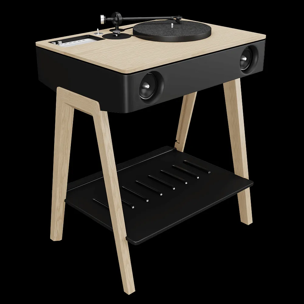 La Boite Concept – Speaker LX Turntable OAK 3ds Max