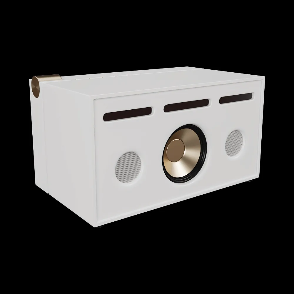 La Boite Concept – Speaker PR/01 PURE WHITE 3ds Max