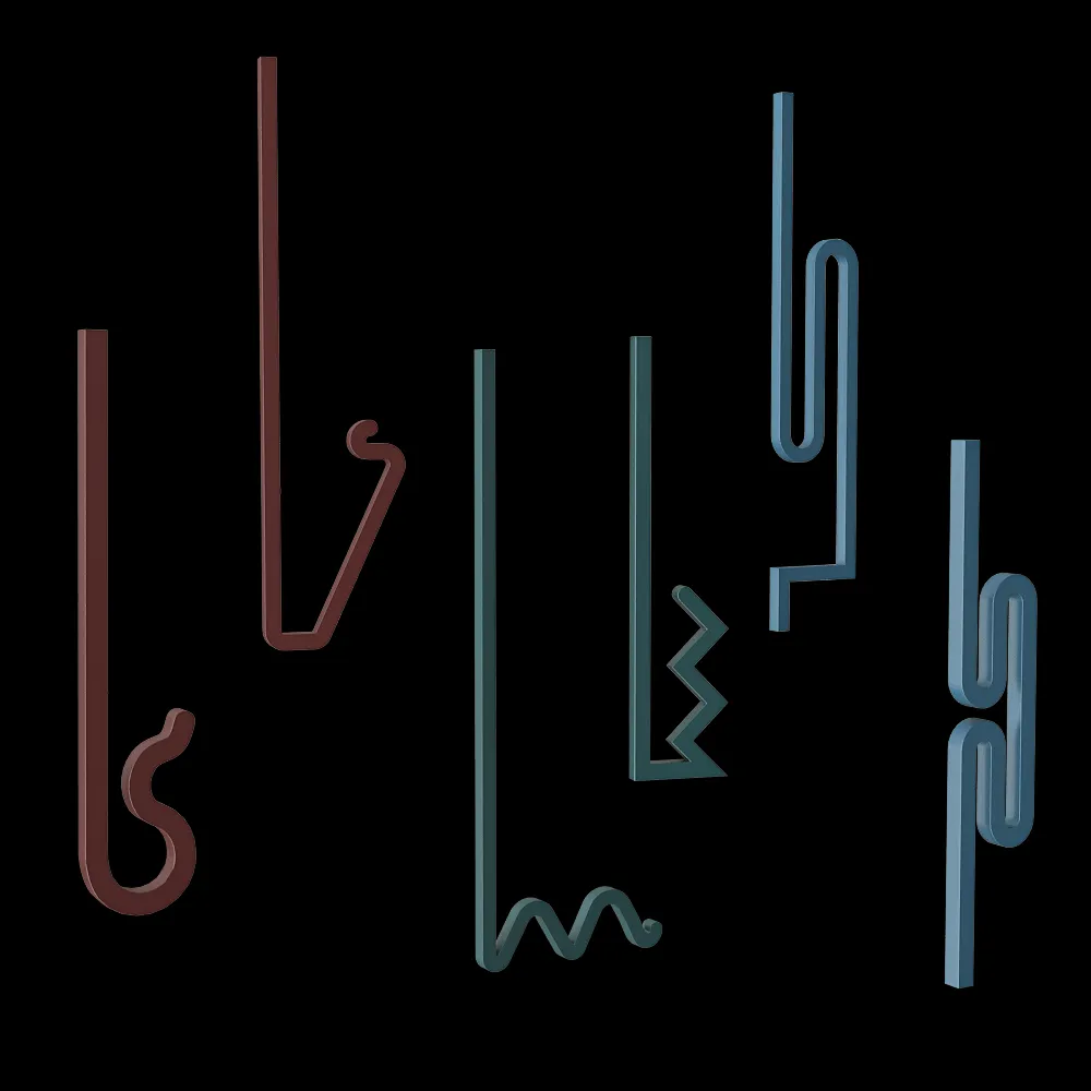 La Chance – Coat hook ZAG 3ds Max