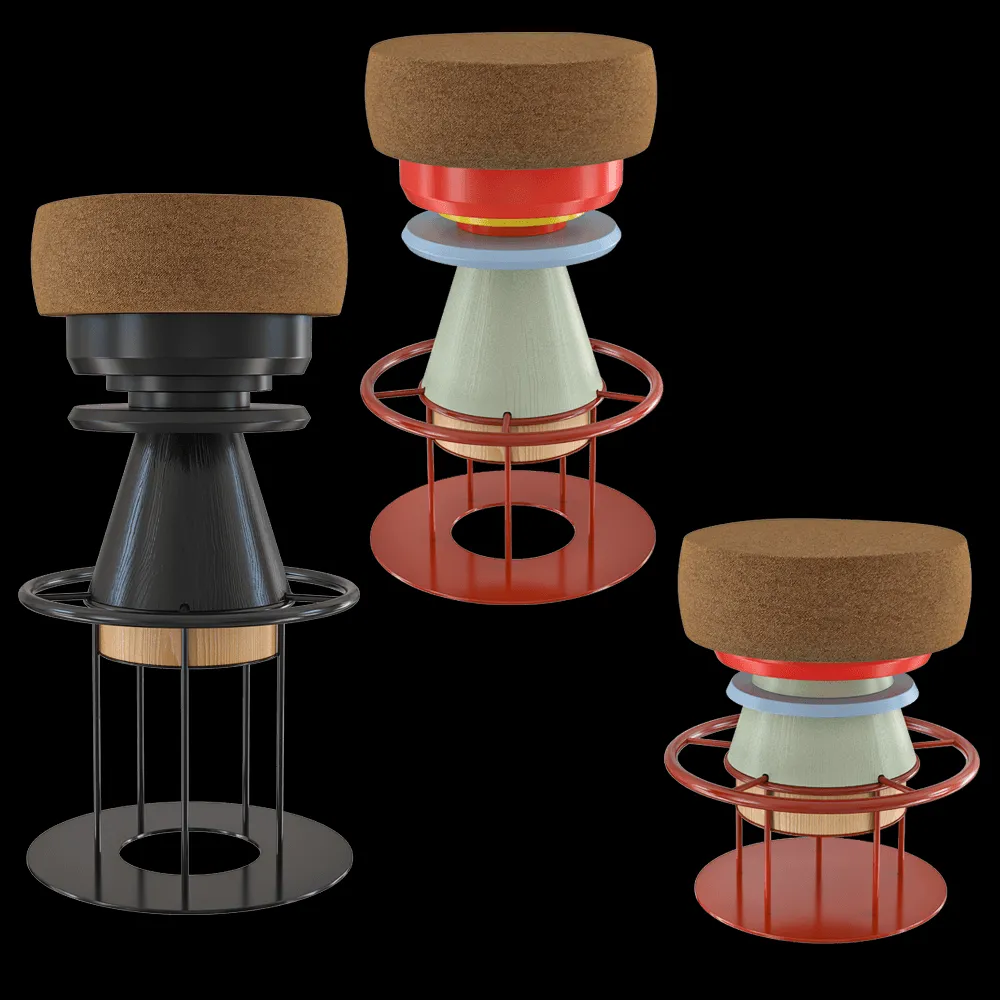 La Chance – Stool Tembo 3ds Max